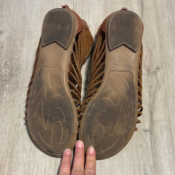 Zigi Soho Tan and Brown Strappy Sandals - Picture 3 of 3